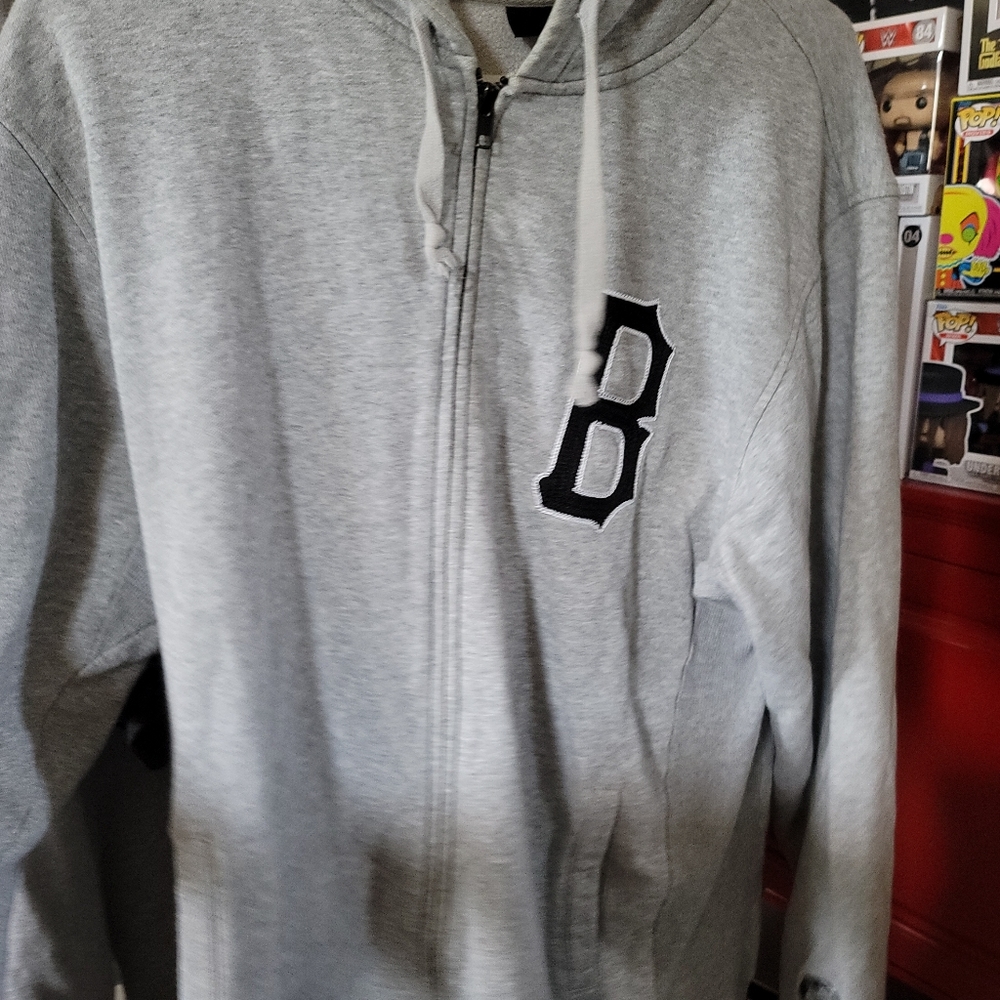 Black Scale Zip Up Hoodie Size Large
